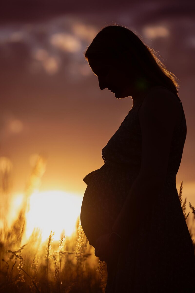 Ronja & Tom Babybauch - Intimität